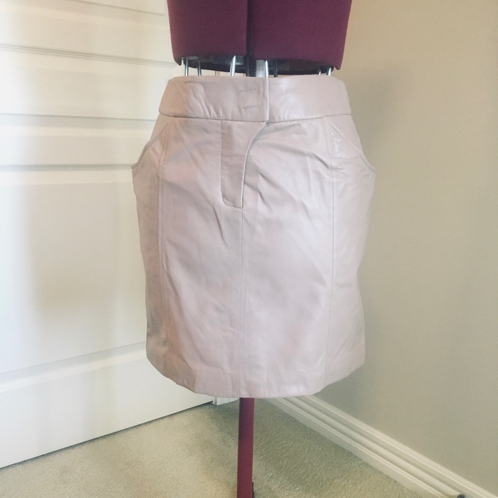 BNWT Mackage Leather Mini Skirt - Size 4